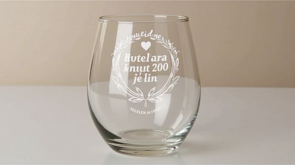 Personnaliser un verre à vin gravé pour vos moments uniques